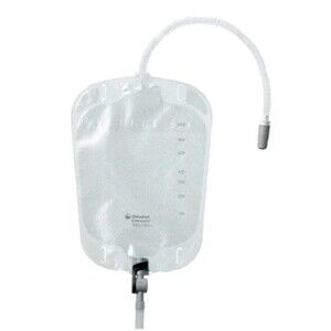 Conveen Security+ Urinary Leg Bag with Clamp Valve 1000mL, 10 Pcs Exp 2028